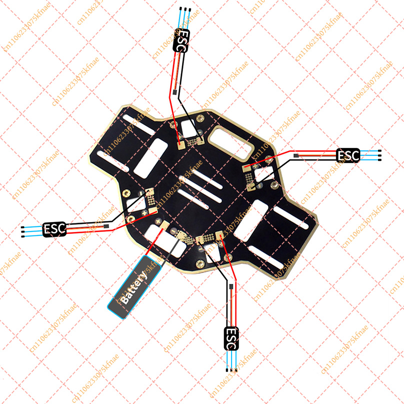 450mm F450 4-Axle Drone Frame  - огляд і ціна Drone Kit Build Yourself